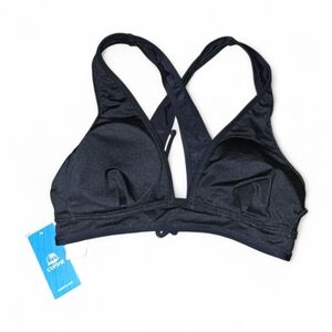 Womens Cupshe, Size Small, Black Criss Cross Bikini Top, NWT!!!